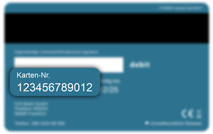 Karten-Nummer